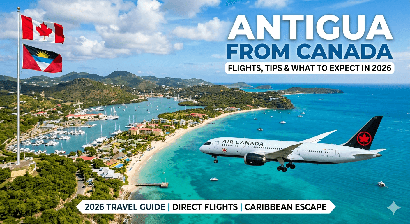 Antigua from Canada: Flights, Tips & What to Expect in 2026