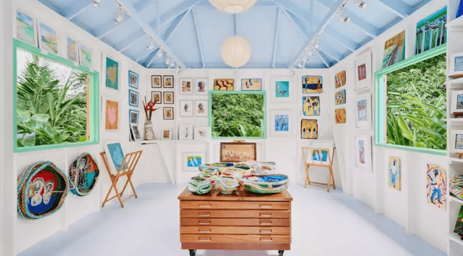 Fig Tree Studio Art Gallery Antigua: Caribbean Art in the Rainforest
