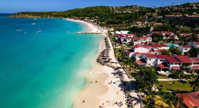 Antigua Village-Beachfront Condo #49A on Dickenson Bay